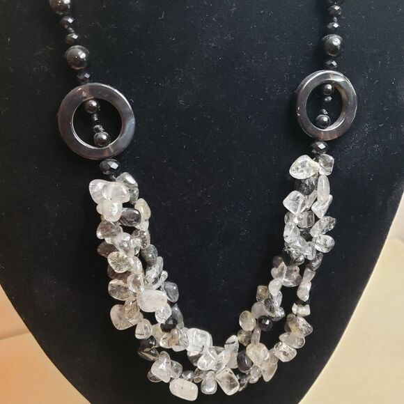 Handmade Jewelry - Stone Layered Handmade Necklace